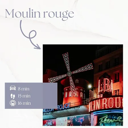 Cocon Boheme 50m2 - Batignolles - Montmartre 10min 파리