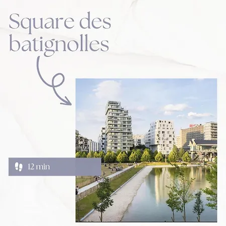 Cocon Boheme 50m2 - Batignolles - Montmartre 10min Paříž