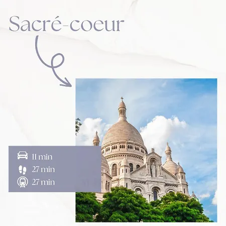 Cocon Boheme 50m2 - Batignolles - Montmartre 10min
