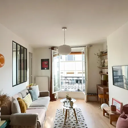 아파트 Cocon Boheme 50m2 - Batignolles - Montmartre 10min 파리